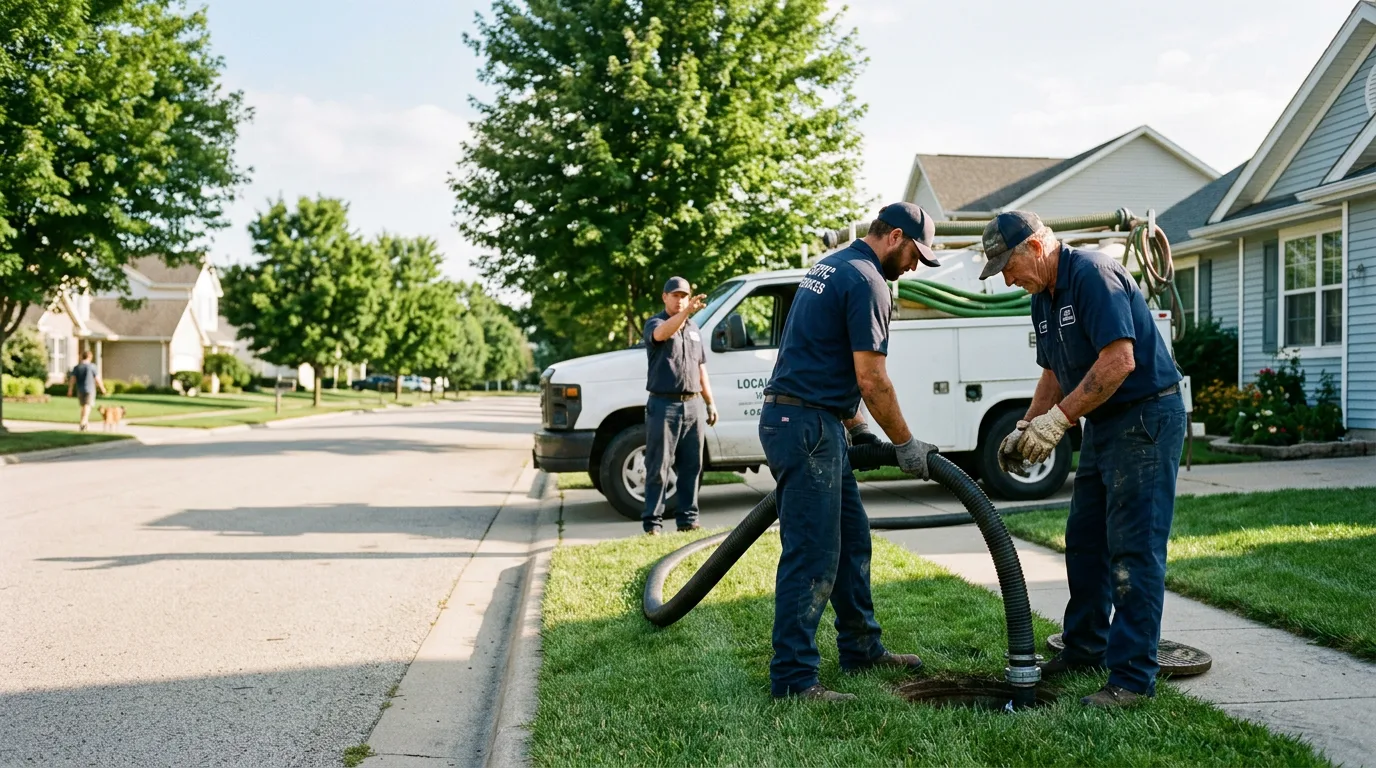 Septic Tank Pumping in Thompson, OH near me